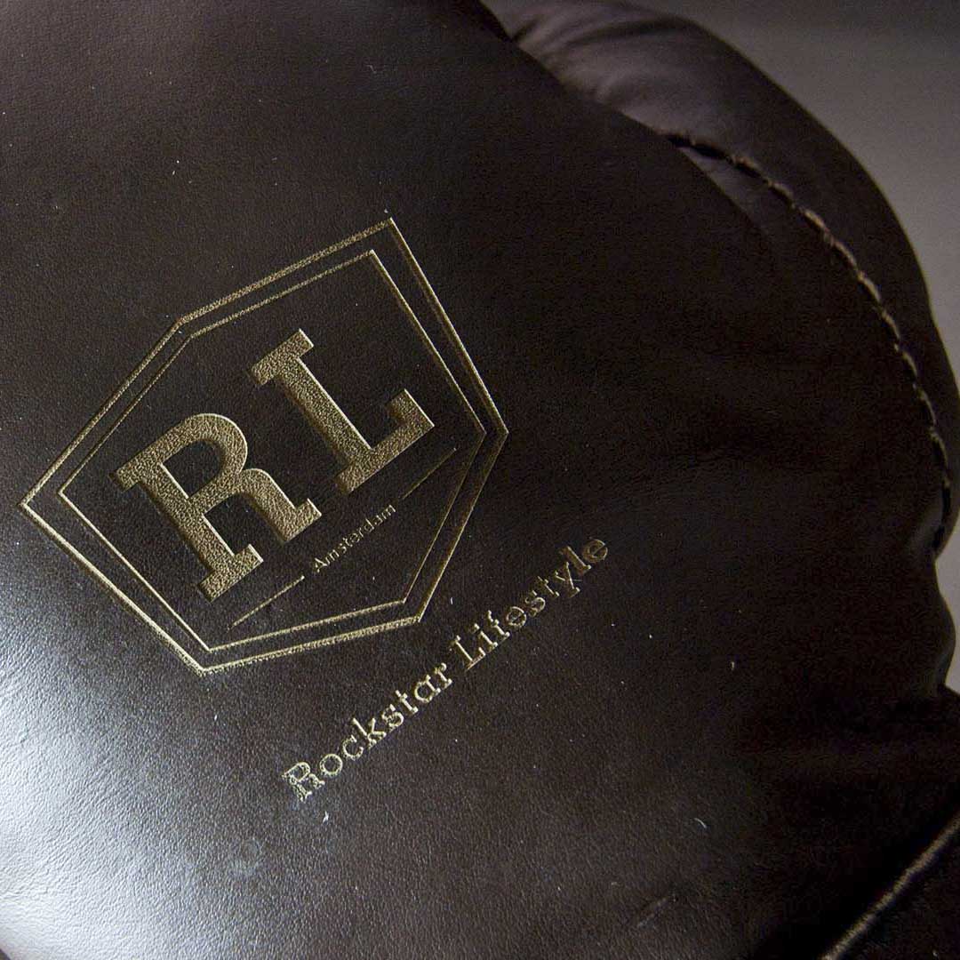 Bokshandschoenen gepersonaliseerd met logo