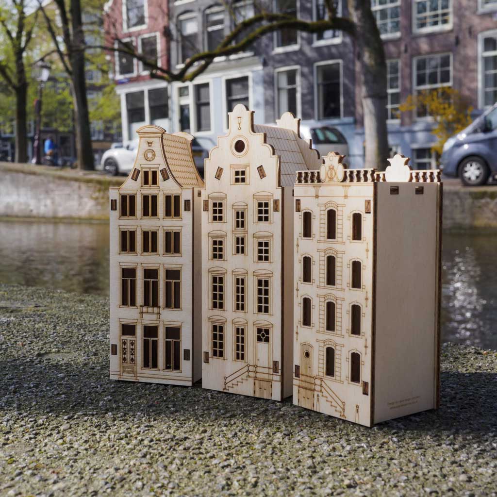 Collection Maisons Canal : Kit de construction de maisons canal 40 pièces