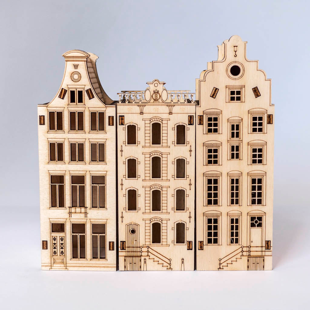 Collection Maisons Canal : Kit de construction de maisons canal 40 pièces