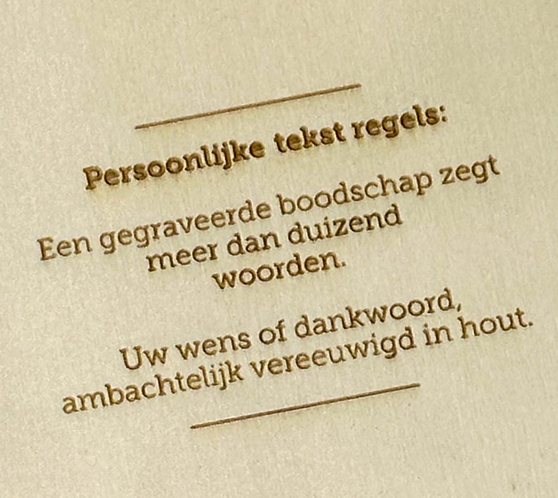 Wijnkist Gravure Service